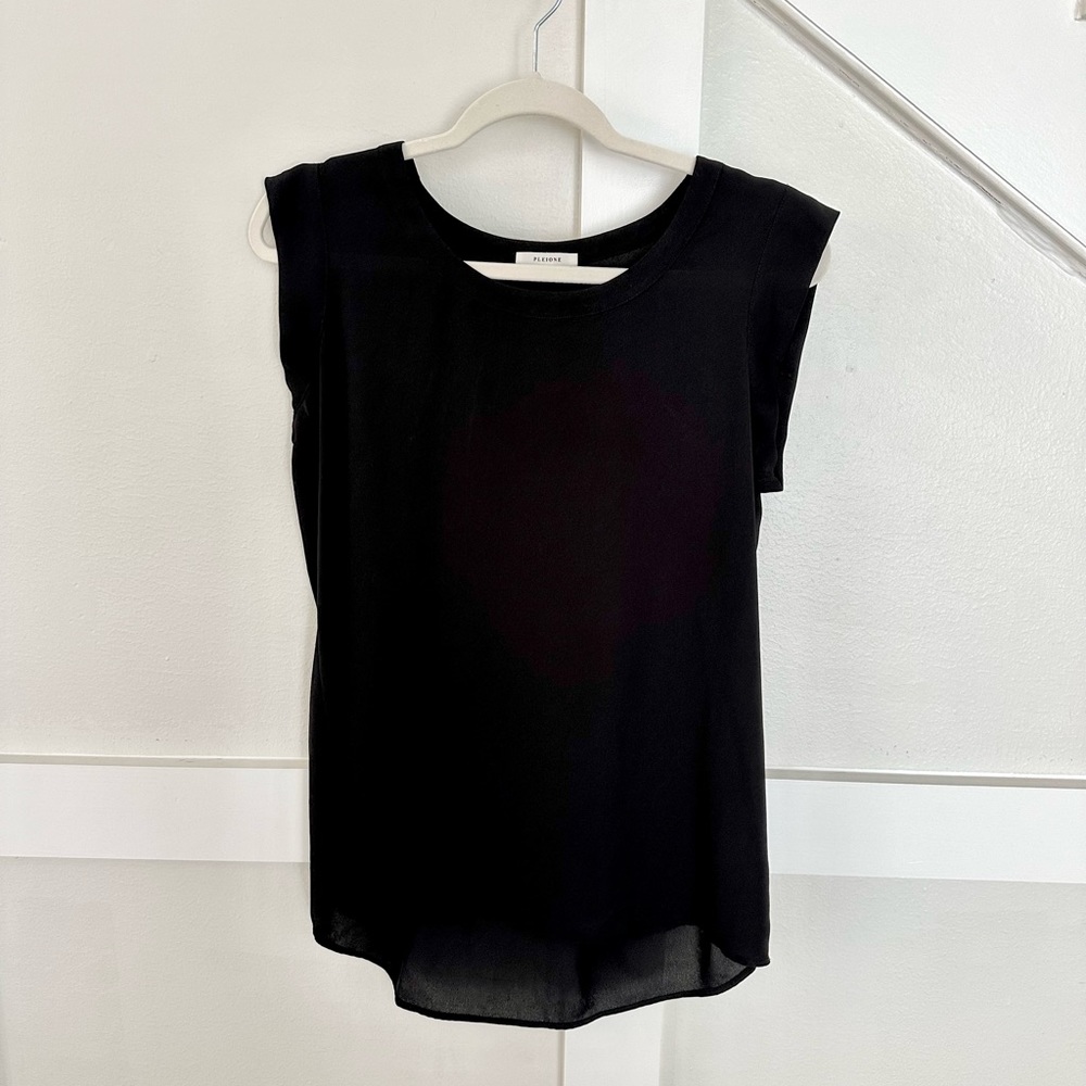 Pleione Black Sleeveless Top size XS